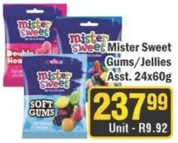 J&E Cash and Carry Mister Sweet Gums/Jellies Assorted offer