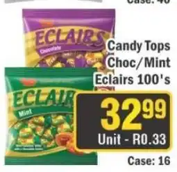 J&E Cash and Carry Candy Tops Eclairs 100's offer