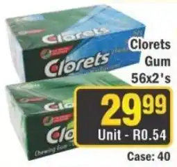 J&E Cash and Carry Clorets Gum offer