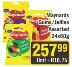 J&E Cash and Carry Maynards Gums/Jellies Assorted offer
