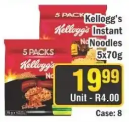 J&E Cash and Carry Kellogg's Instant Noodles offer