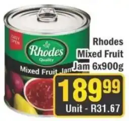 J&E Cash and Carry Rhodes Mixed Fruit Jam offer