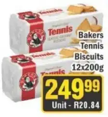 J&E Cash and Carry Bakers Tennis Biscuits offer