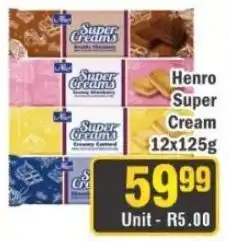 J&E Cash and Carry Henro Super Cream offer