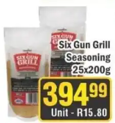 J&E Cash and Carry Six Gun Grill Seasoning offer