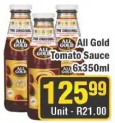 J&E Cash and Carry All Gold Tomato Sauce offer