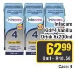 J&E Cash and Carry Infacare Kid#4 Vanilla Drink offer