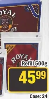 J&E Cash and Carry Royal Refill offer