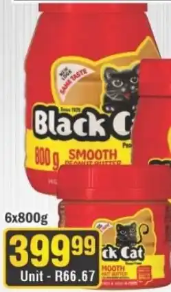 J&E Cash and Carry Black Cat Smooth Peanut Butter offer