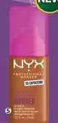 Dis-Chem NYX Make'Em Wonder Soft Matte Buildable Foundation offer