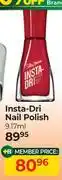Dis-Chem Sally Hansen Insta Dri Nail Polish-9.17ml offer