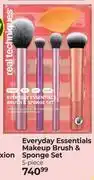 Dis-Chem Real Techniques Everyday Essentials Makeup Brush & Sponge Set 5 Piece offer