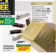 Dis-Chem Nutriderma Laserlift Collagen 5 Ampoules 30 x 15ml offer