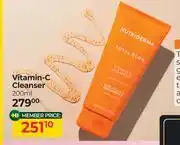Dis-Chem Nutriderma Total Glow Vitamin-C Cleanser-200ml offer