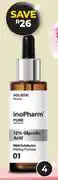 Dis-Chem Inofarm Pure Elements 12% Glycolic Acid Serum-30ml offer