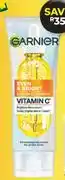 Dis-Chem Garnier Even & Bright Vitamin C Serum Cleanser-100ml offer