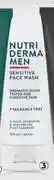 Dis-Chem Nutri Derma Men Sensitive Face Wash (2 + 1 Cheapest Free)-100ml offer