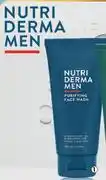 Dis-Chem Nutri Derma Men Purifying Face Wash (2 + 1 Cheapest Free)-100ml offer