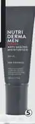 Dis-Chem Nutri Derma Men Anti-Ageing Moisturiser SP15 (2 + 1 Cheapest Free)-50ml offer