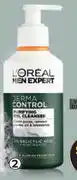Dis-Chem L'Oreal Derma Control Purifying Gel Cleanser-260ml offer