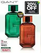 Dis-Chem Gant Ivy Or 1949 EDT-100ml Each offer