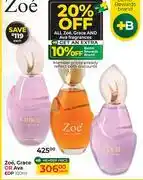 Dis-Chem Zoe, Grace Or Ava EDP-100ml Each offer