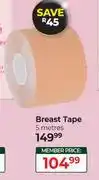 Dis-Chem For The Gieleeez Breast Tape 5 Metres offer
