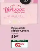 Dis-Chem For The Gieleeez Disposable Nipple Covers 5 Pairs offer