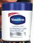 Dis-Chem Vaseline Clinical Care Body Lotion Or Cream-400ml offer