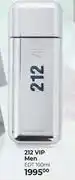 Dis-Chem Carolina Herrera 212 VIP Men EDT-100ml offer