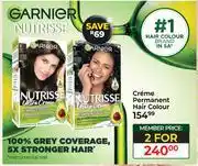 Dis-Chem Garnier Creme Permanent Hair Colour-For 2 offer