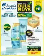 Dis-Chem Head & Shoulders Shampoo Or Conditioner-For 2 x 200ml/275ml/300ml/360ml/400ml offer