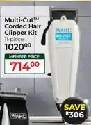 Dis-Chem Wahl Multi Cut Corded Hair Clipper Kit 11 Piece offer