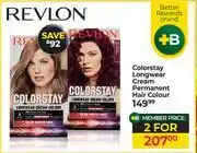 Dis-Chem Revlon Colorstay Longwear Cream Permanent Hair Colour-For 2 offer