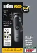 Dis-Chem Braun All In One Series 5 AIO5520 Trimmer offer