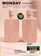Dis-Chem Monday Shampoo Or Conditioner-For 2 x 350ml offer