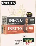 Dis-Chem Inecto Permanent Hair Colour Creme-For 2 x 50ml offer