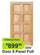 K Carrim Door 8 Panel Full External Door 32282 offer