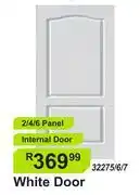 K Carrim White Door 2/4/6 Panel Internal Door 32275/6/7 offer
