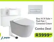 K Carrim Jaquar Elma W/H Toilet + Flush Pate + Concealed Cistern-Combo Deal offer