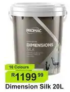 K Carrim Promac 20L Dimension Silk offer