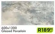 K Carrim 600 x 1200 Glazed Porcelain Floor Tile-Per Sqm offer