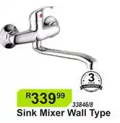 K Carrim Sink Mixer Wall Type 33846/8 offer