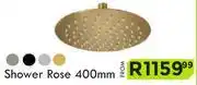 K Carrim Shower Rose 400mm (Priced From)-Each offer