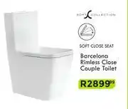 K Carrim Barcelona Rimless Close Couple Toilet offer