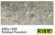 K Carrim 600 x 1200 Polished Porcelain Floor Tile-Per Sqm offer