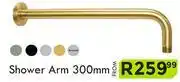 K Carrim Shower Arm 300mm (Priced From)-Each offer