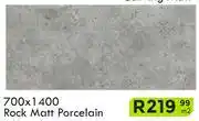 K Carrim 700 x 1400 Rock Matt Porcelain Floor Tile-Per Sqm offer