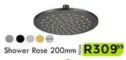 K Carrim Shower Rose 200mm (Priced From)-Each offer
