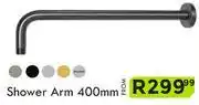 K Carrim Shower Arm 400mm (Priced From)-Each offer